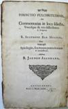 SOLOMON BEN MELEKH. Mikhlol Yofi. Perfectio pulchritudinis . . . cum Leket Shikheha . . . Authore R. Jacobo Abendana.  1660-61